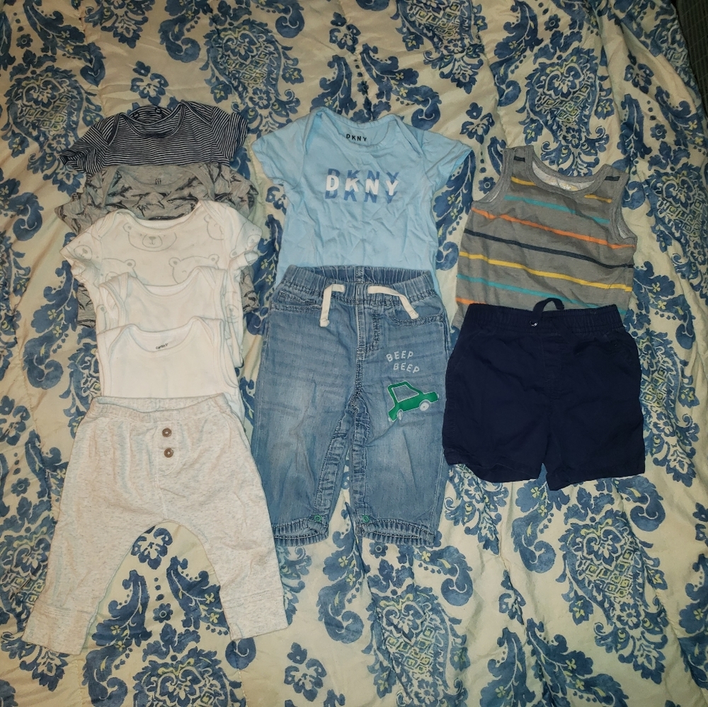 Baby boy cloths bundle